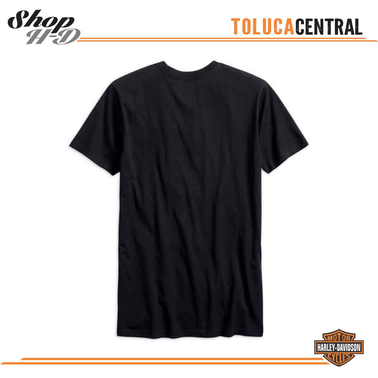 caballeros T-Shirt Harley-Davidson #1 retro slim fit té talla L-negro 