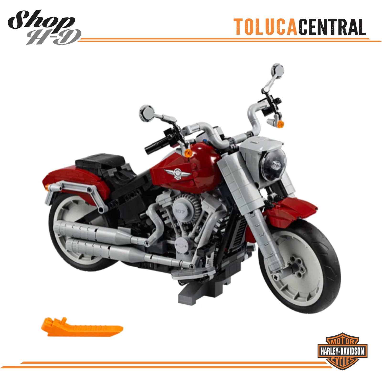 The LEGO Creator Expert Harley-Davidson® Fat Boy®