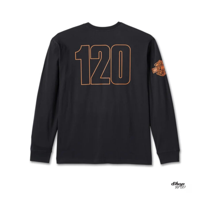 120th Anniversary Long Sleeve Tee- Black Beauty - Imagen 2