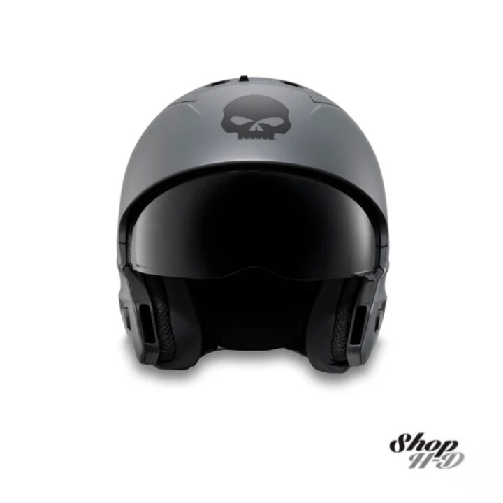 Casco Pilot II 2 en 1 - Gris Mate - Imagen 4
