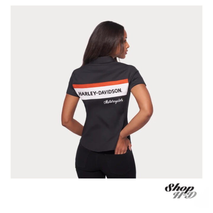 CAMISA CON CIERRE FRONTAL PARA MUJER - Imagen 4