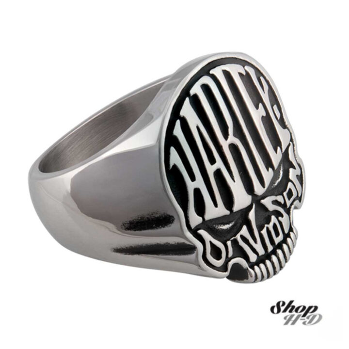 ANILLO H-D SKULL HARLEY-DAVIDSON® PARA HOMBRE - Imagen 2