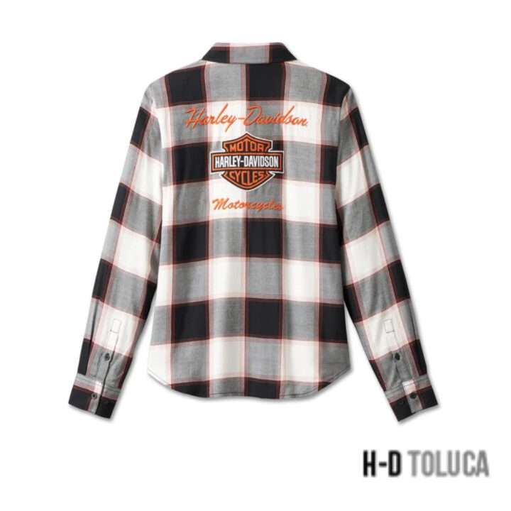 CAMISA DE CUATROS CON LOGO CLÁSICO PARA MUJER - Imagen 2