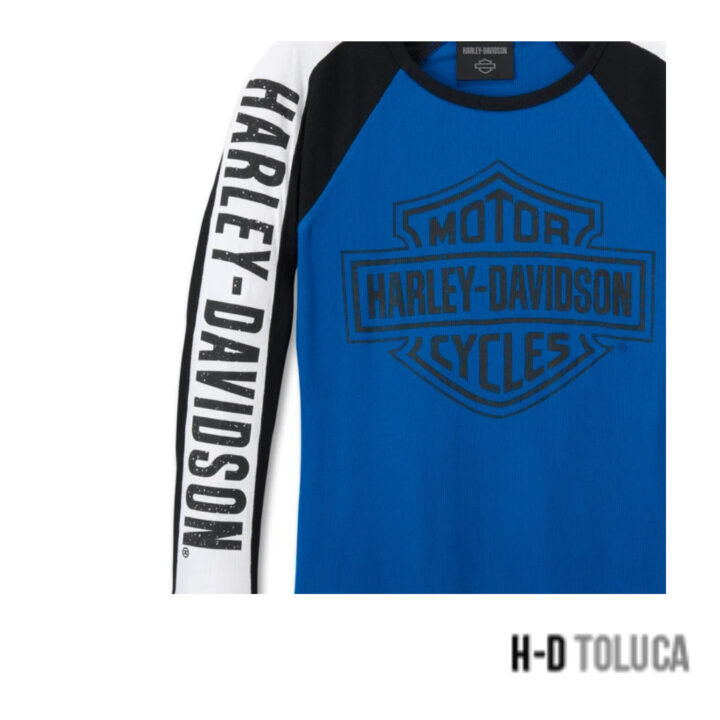 BLUSA TOP DE PUNTO ACANLADO AUTHENTIC BAR & SHIELD PARA MUJER - Imagen 3