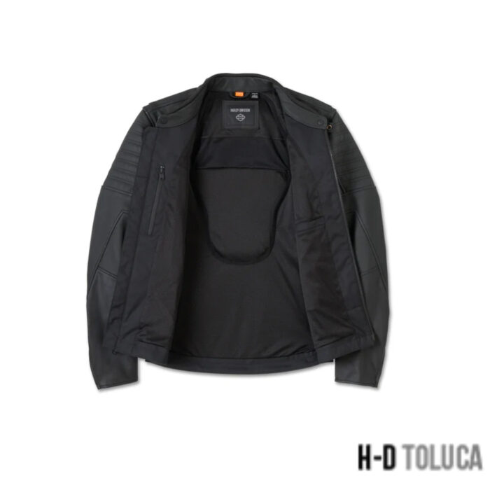 CHAQUETA DE CUERO CON ESTAMPADO DE WILLIE G PARA HOMBRE - Imagen 3