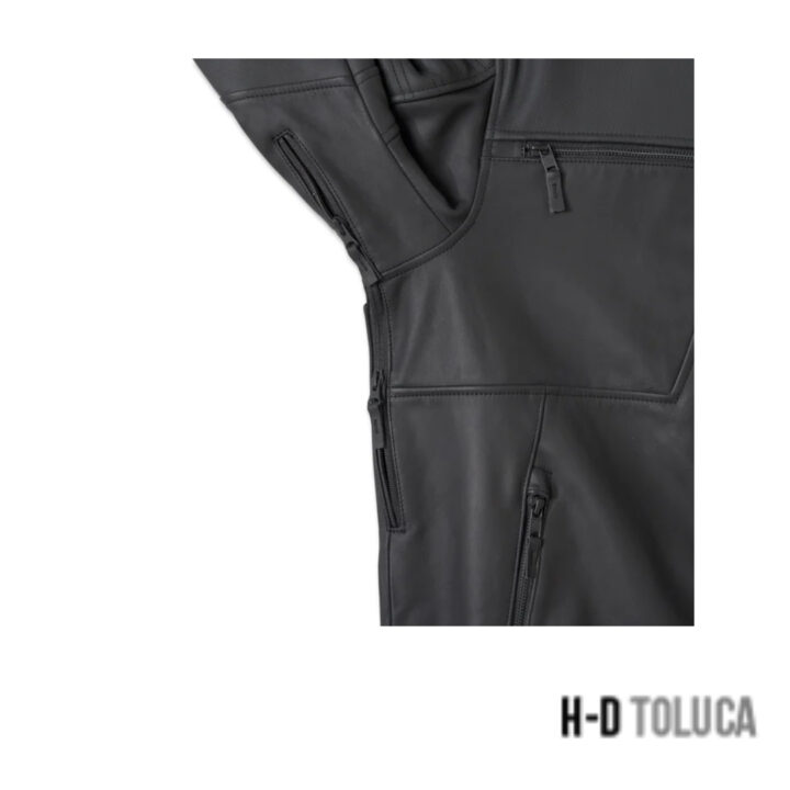 CHAQUETA DE CUERO CON ESTAMPADO DE WILLIE G PARA HOMBRE - Imagen 4