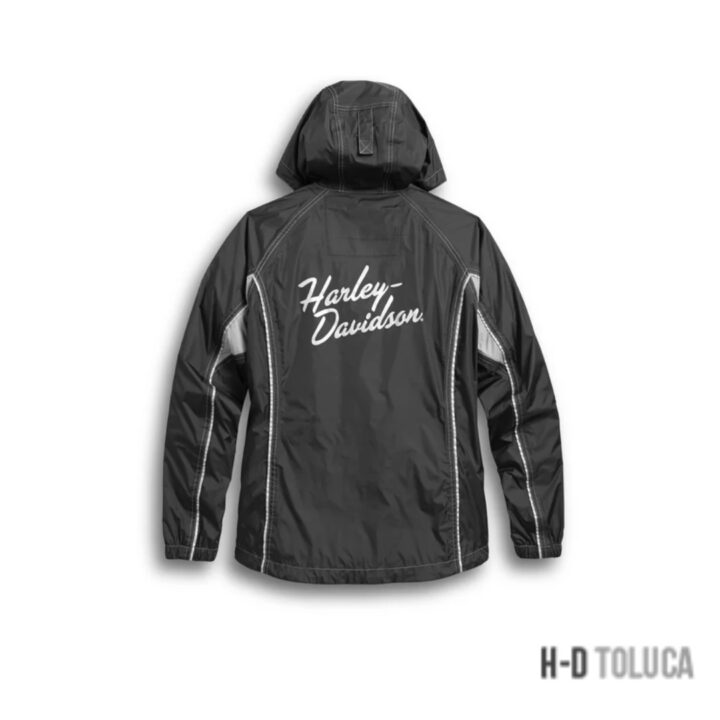 TRAJE DE LLUVIA IMPERMEABLE Y REFLECTANTE PARA MUJER - Imagen 2