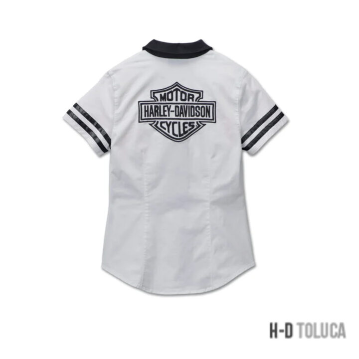 CAMISA CON CREMALLERA FRONTAL BAR & SHIELD - Imagen 2