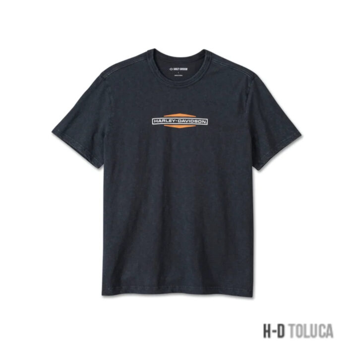 PLAYERA STACKED BAR &SHIELD SLUB TEE PARA HOMBRE