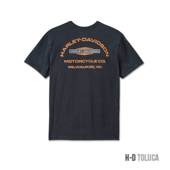 PLAYERA STACKED BAR &SHIELD SLUB TEE PARA HOMBRE - Imagen 2