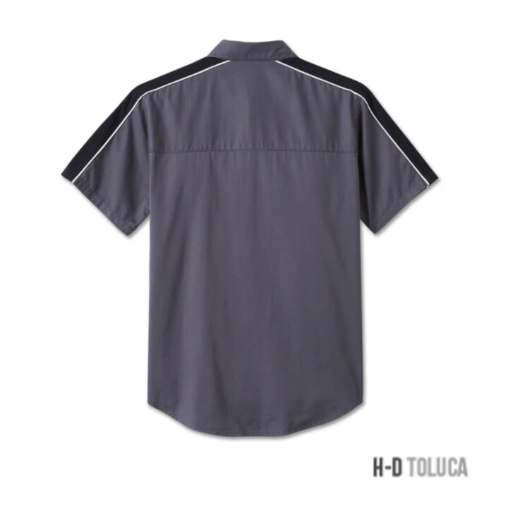 CAMISA DE MANGA CORTA PARA HOMBRE STACKED BAR & SHIELD - Imagen 2