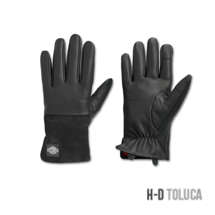 GUANTES NEGROS HARLEY-DAVIDSON