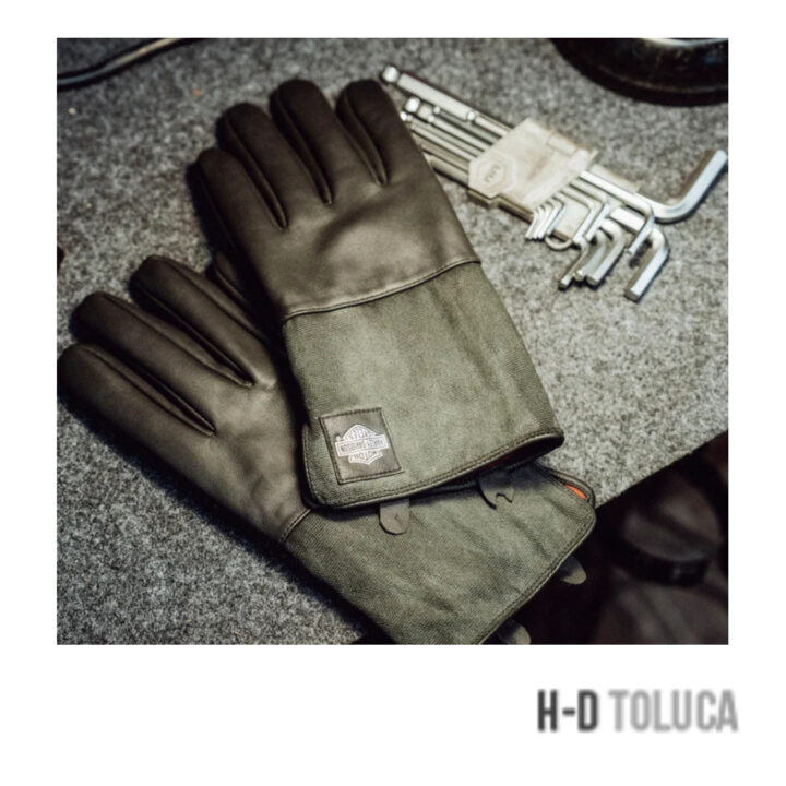 GUANTES NEGROS HARLEY-DAVIDSON - Imagen 2
