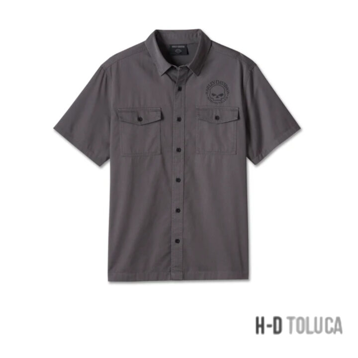 CAMISA DE MANGA  CORTA WILLIE G SKULL PARA HOMBRE
