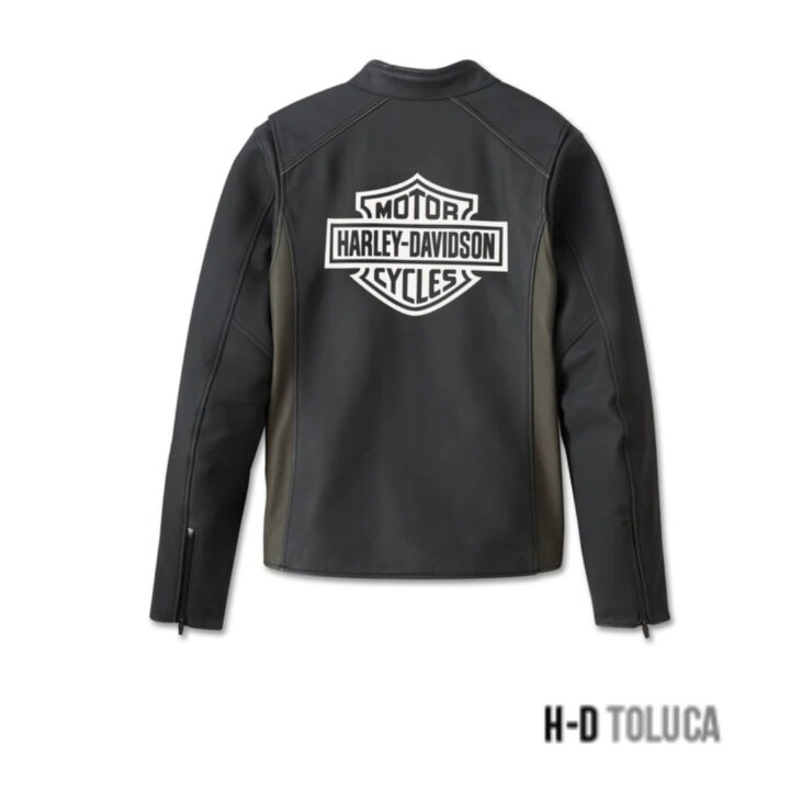 CHAQUETA DE CUERO IMPERMEABLE PARA HOMBRE DE ORACLE - Imagen 2
