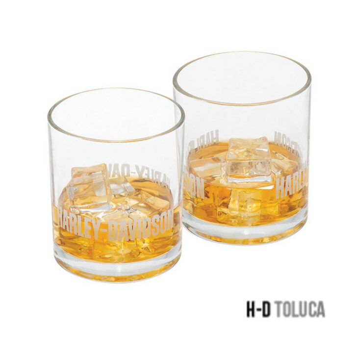 VASOS HRLEY-DAVIDSON SET