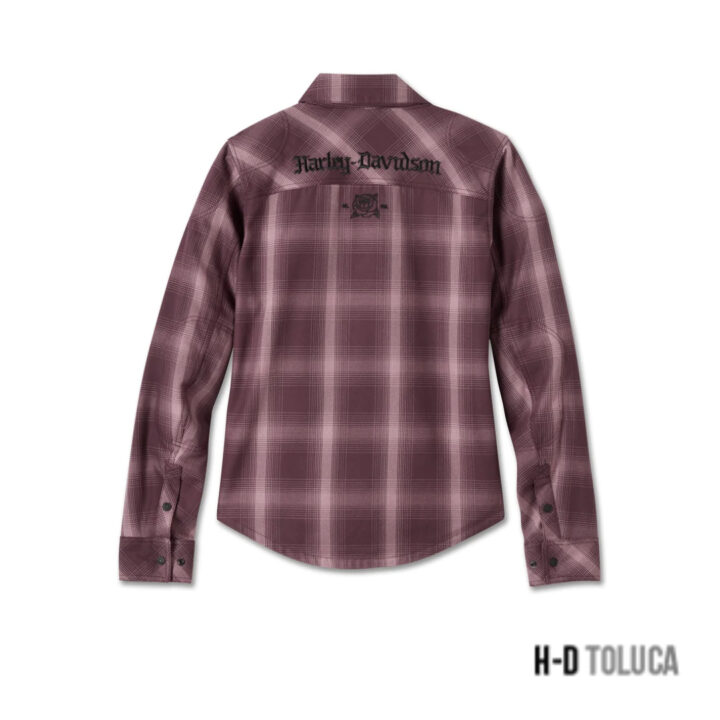 H-D OPERATIVE 2.0 RIDING SHIRT JACKET - PLAID - SASSAFRAS - Imagen 2
