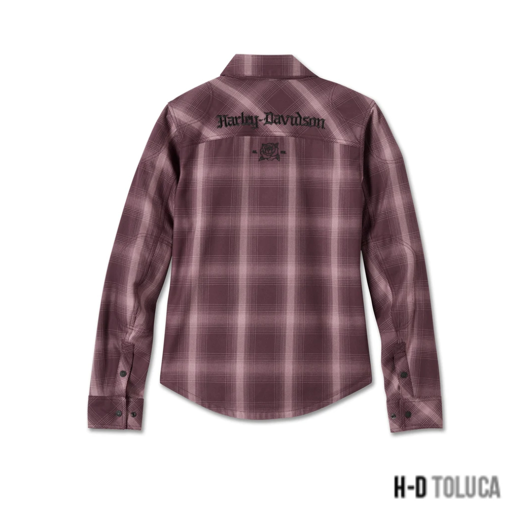 H-D OPERATIVE 2.0 RIDING SHIRT JACKET - PLAID - SASSAFRAS - Imagen 2