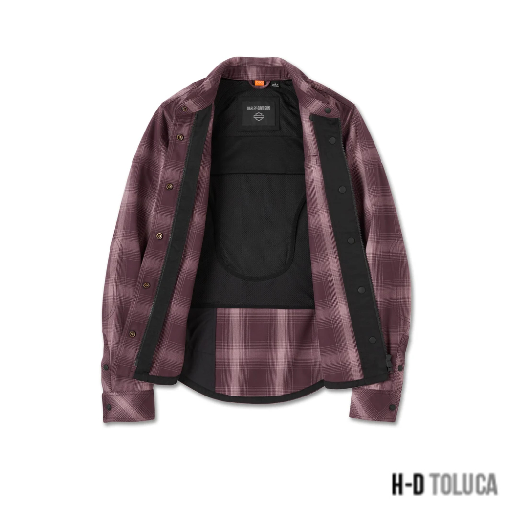 H-D OPERATIVE 2.0 RIDING SHIRT JACKET - PLAID - SASSAFRAS - Imagen 3