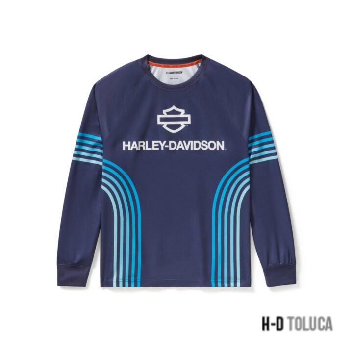 JERSEY H-D® TECH RACING PARA HOMBRE - BEACON BLUE