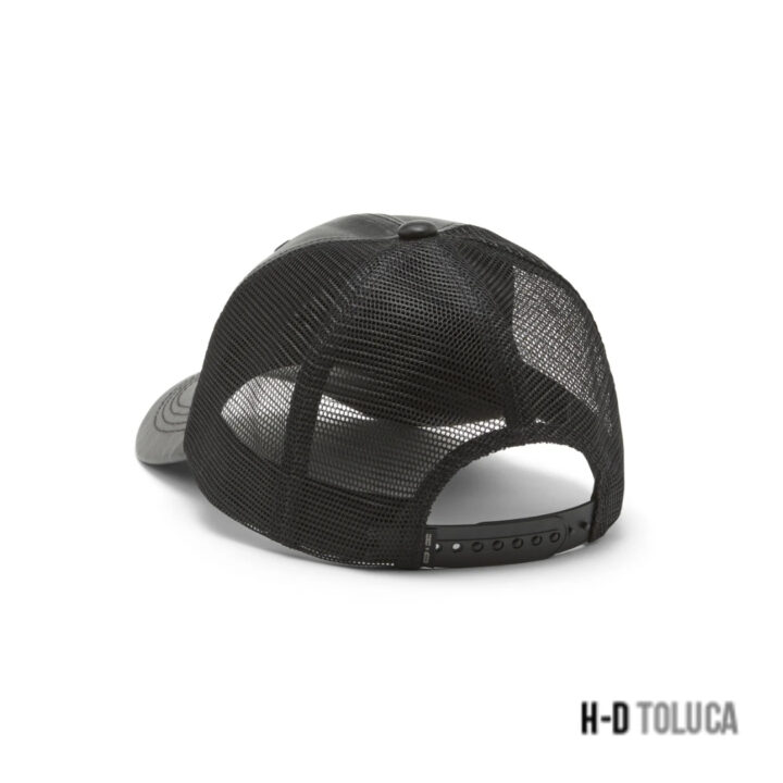 GORRA BLING BAR & SHIELD LEATHER TRUCKER - Imagen 2
