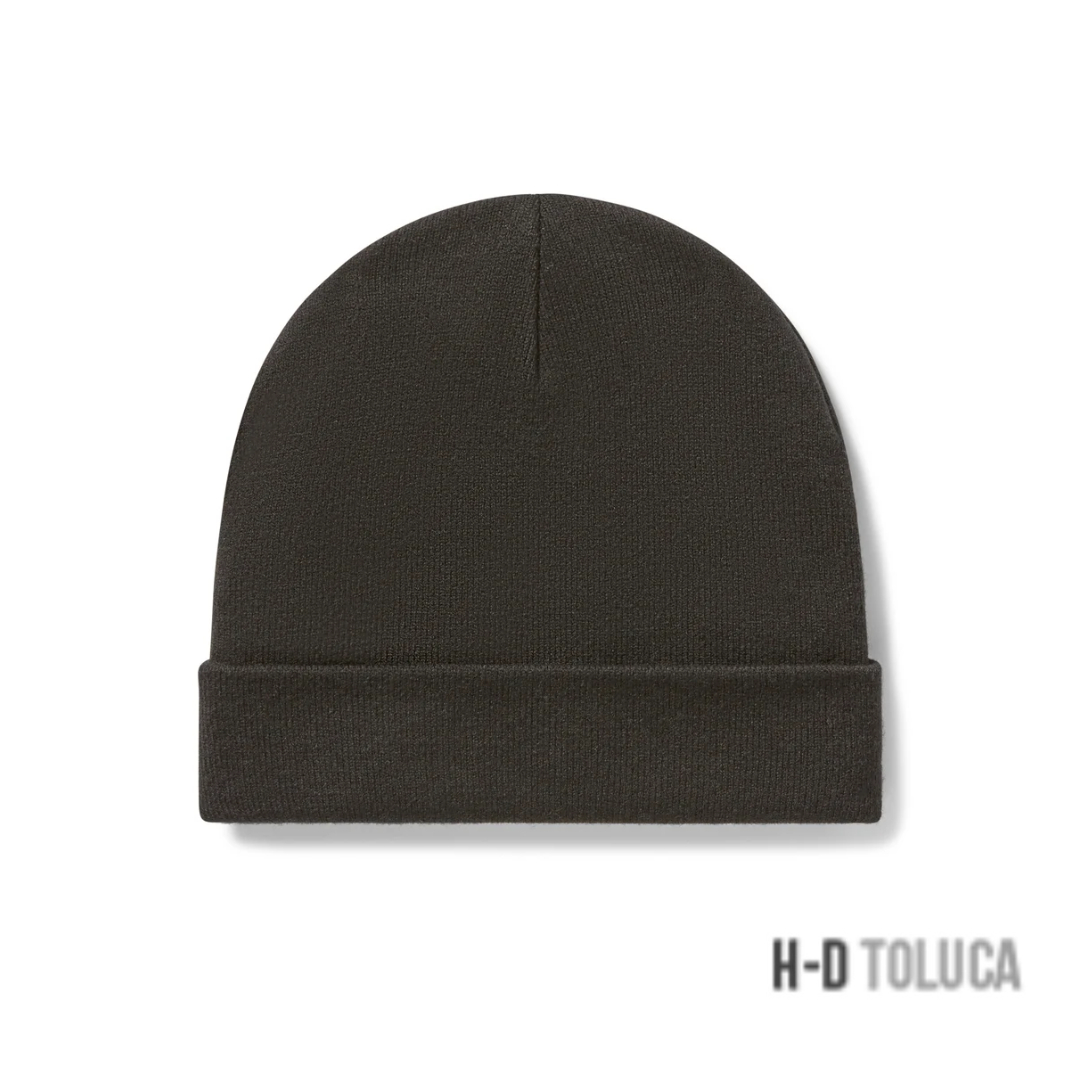 GORRO DE LANA OVERSIZED BAR & SHIELD - HARLEY BLACK - Imagen 2