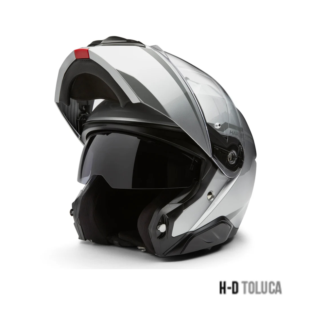 CASCO H-D® CAPSTONE SUN SHIELD III H35 MODULAR - MATTE - METALLIC SILVER - Image 2