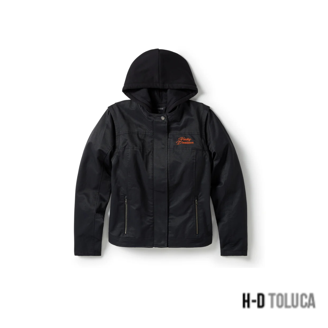 MISS ENTHUSIAST 3-IN-1 TEXTILE JACKET