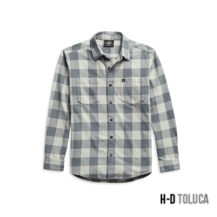 MEN'S #1 LOGO PLAID SHIRT