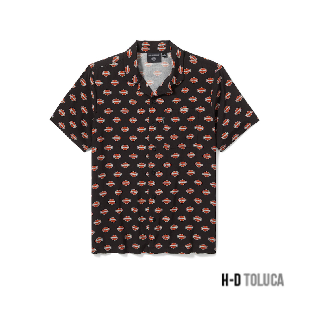 CAMISA BAR & SHIELD ALOHA
