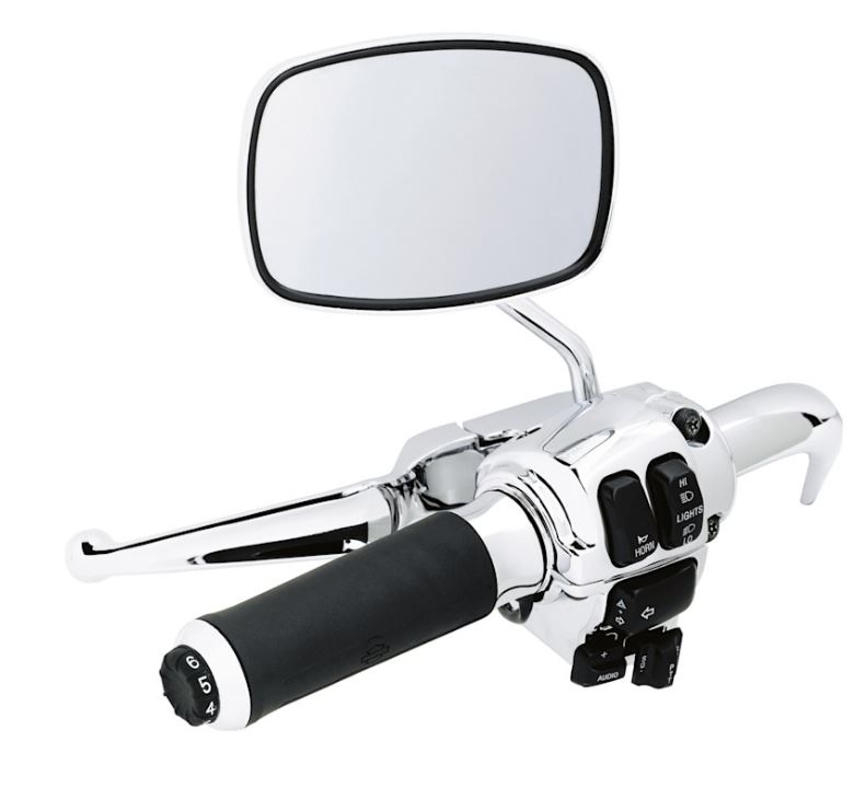 EMPUÑADURAS CON CALEFACCIÓN Y CONTORNEADAS DE CAUCHO CROMADAS - Image 2