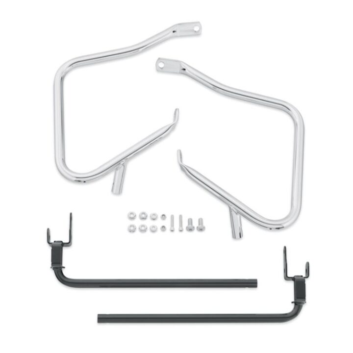 PROTECTORES DE LA ALFORJA TRASERA CROMADA