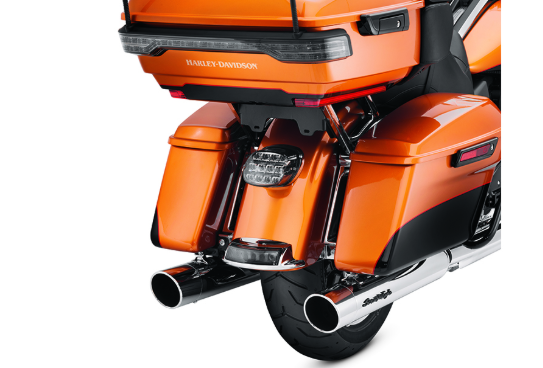 LENTE AHUMADA Y LUZ DE MATRÍCULA TRANSPARENTE