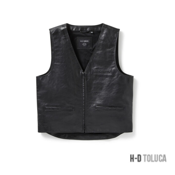 CHALECO BAR & SHIELD LEATHER