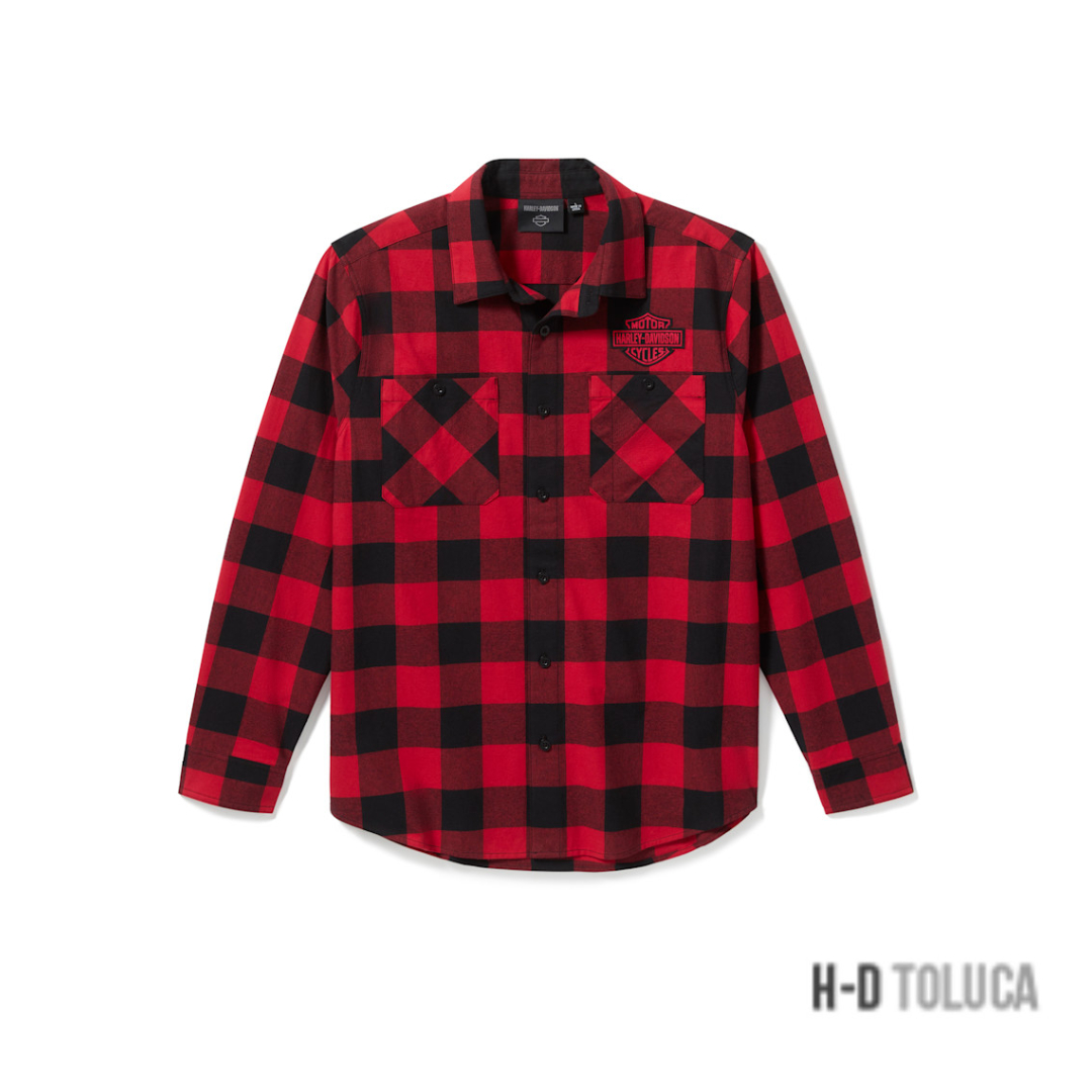 FRANELA BAR & SHIELD BUFFALO CHECK