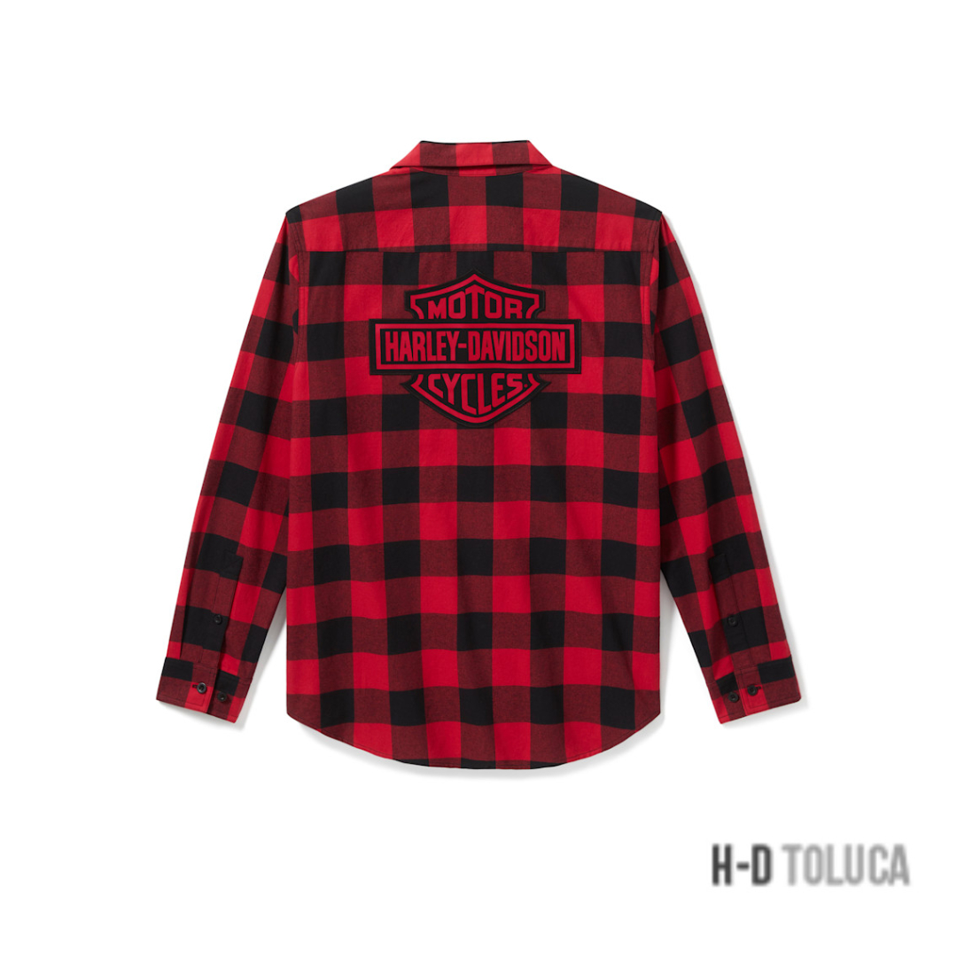 FRANELA BAR & SHIELD BUFFALO CHECK - Image 2