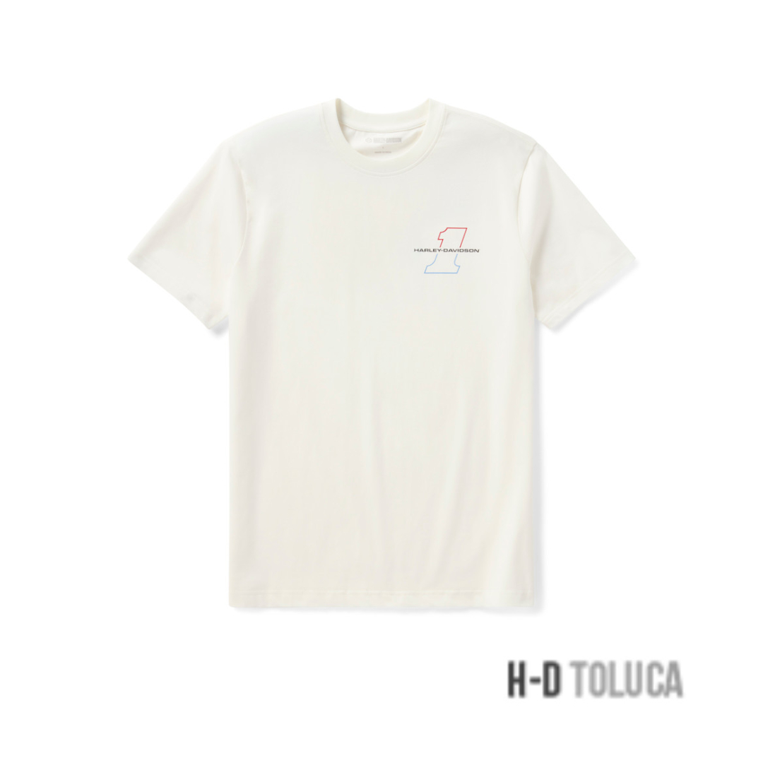 MEN'S LIBERTY EAGLE TEE - CLOUD DANCER