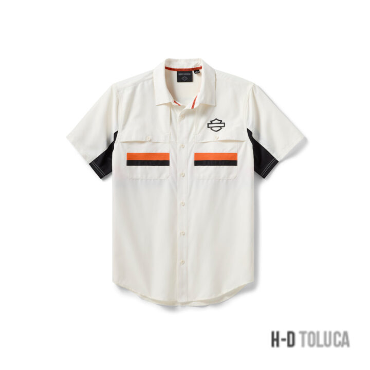 CAMISA H-D TECH VENTED SHORT SLEEVE PARA HOMBRE