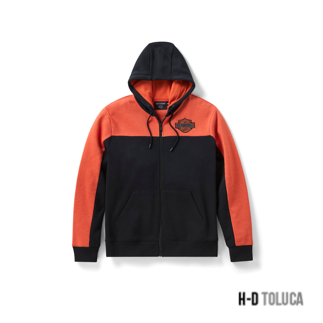 SUDADERA CON CAPUCHA H-D ESSENTIAL