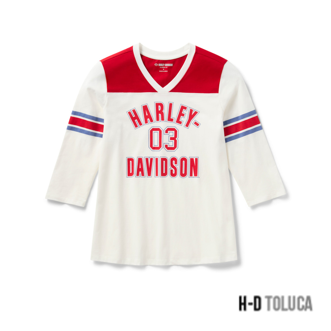 BLUSA H-D ESSENTIAL 3/4 SLEEVE