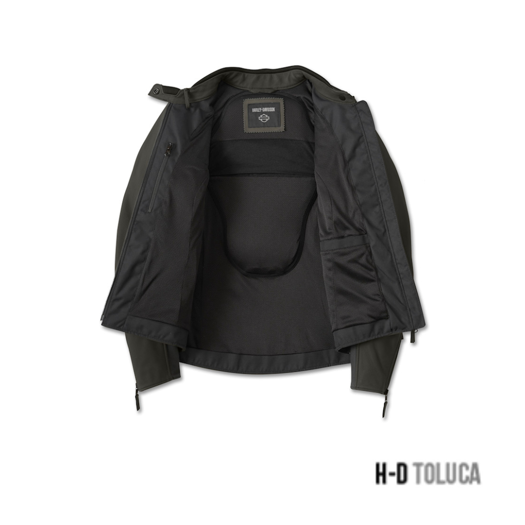 CHAQUETA DE CUERO GALLUN 2.0 H-D PARA MUJER - Image 3