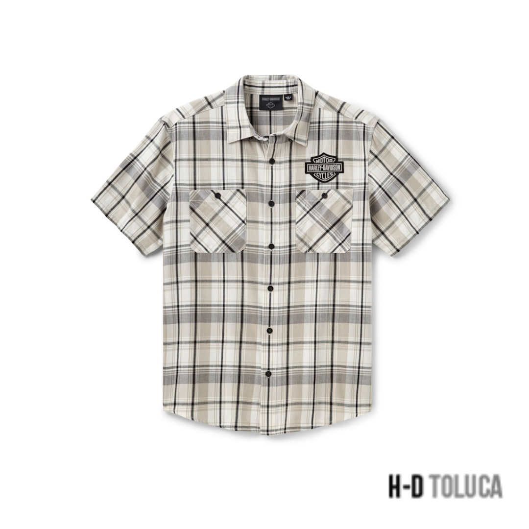 CAMISA H-D MANGA CORTA PARA HOMBRE