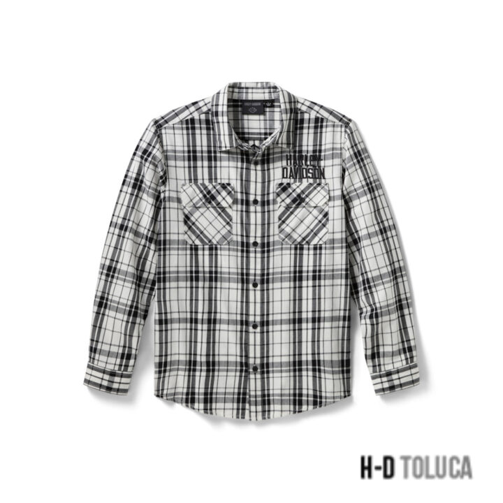 CAMISA BAR & SHIELD PLAID SHIRT
