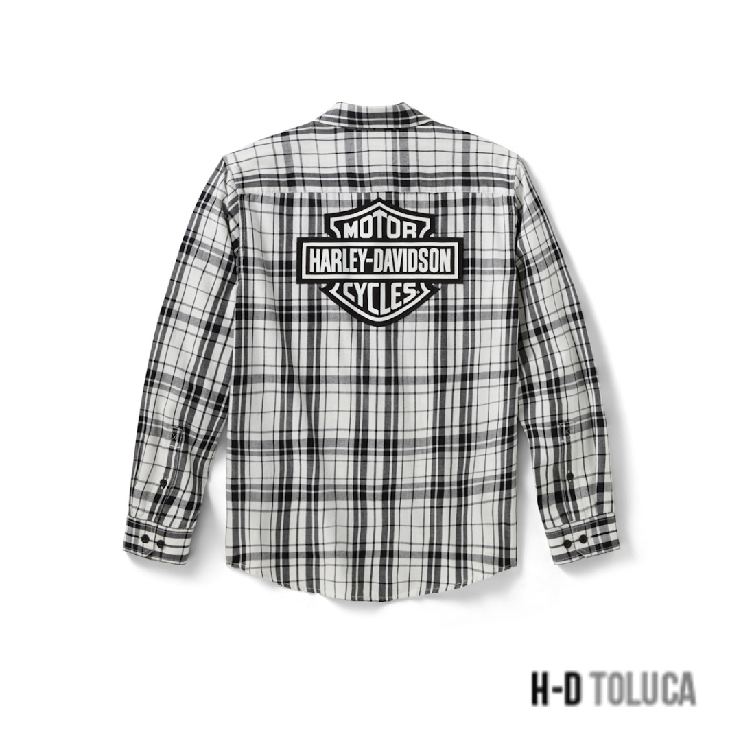 CAMISA BAR & SHIELD PLAID SHIRT - Image 2