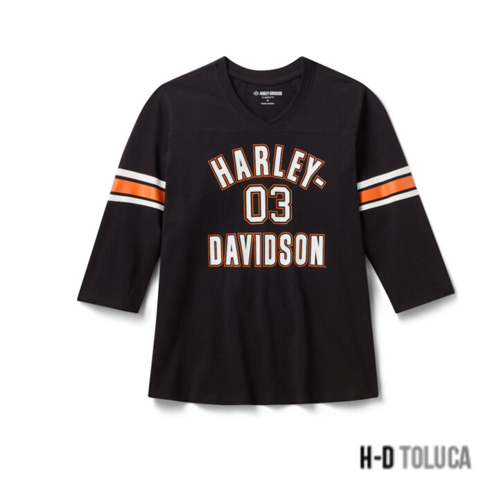 BLUSA 3/4 HARLEY-DAVIDSON PARA MUJER