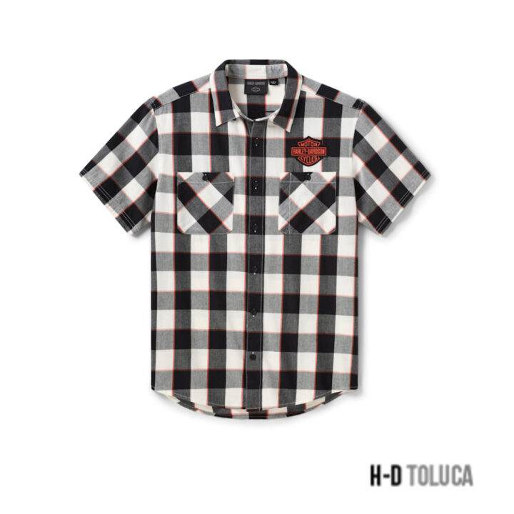 CAMISA DE MANGA CORTA DE CUADROS BUFFALO