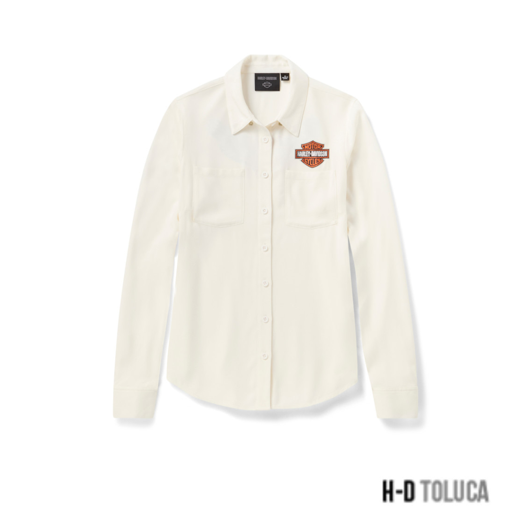 CAMISA DE MUJER CON BOTONES