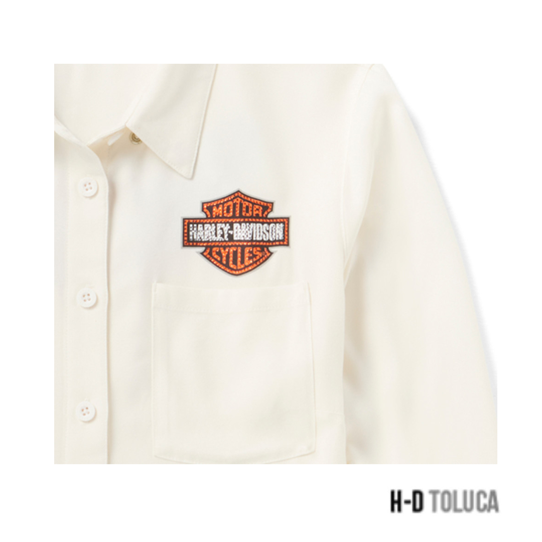 CAMISA DE MUJER CON BOTONES - Image 3
