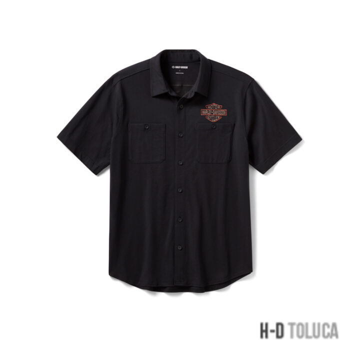 CAMISA VINTAGE JERSEY BUTTON-UP PARA HOMBRE