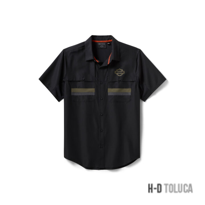 CAMISA DE MANGA CORTA H-D TECH PARA HOMBRE